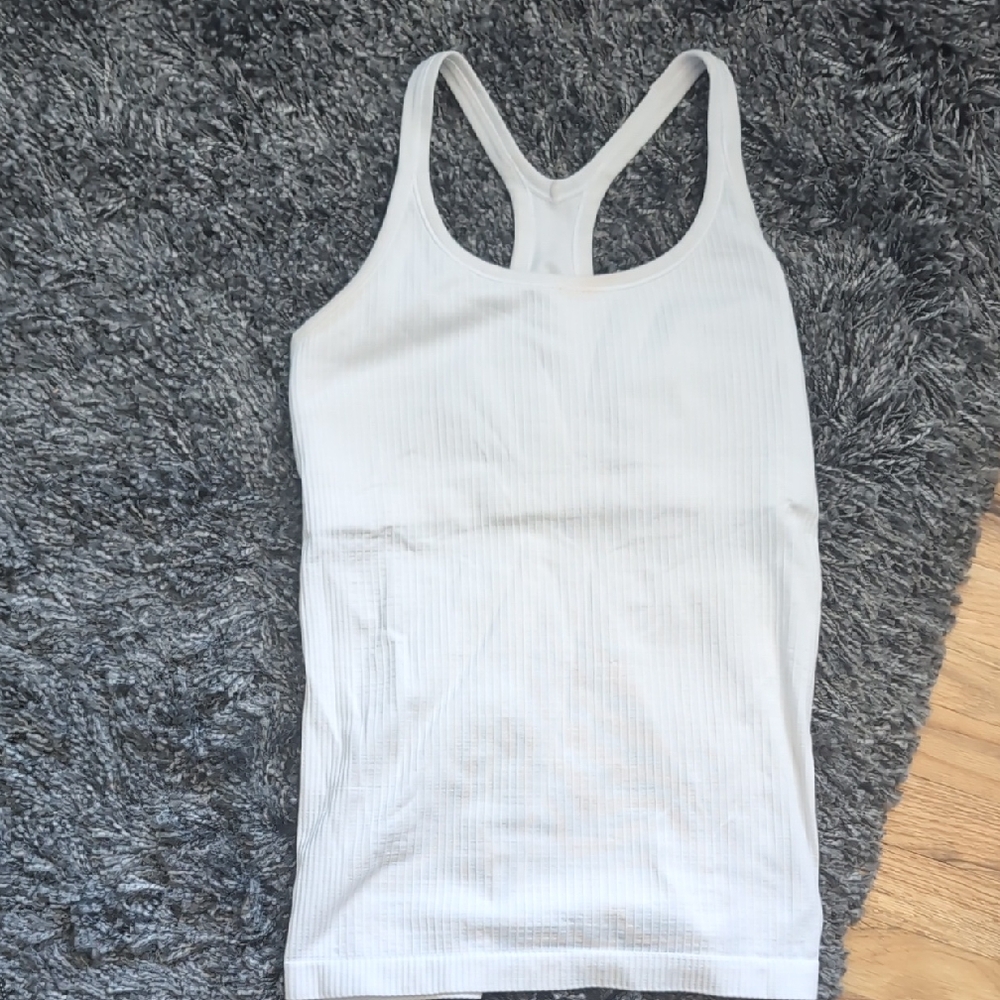 lululemon athletica White Tank Top